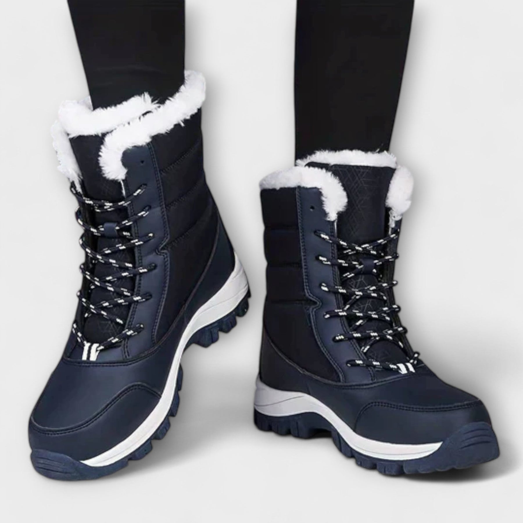 Wasserdichte Winterstiefel für Damen mit warmem Futter – Ansicht 3