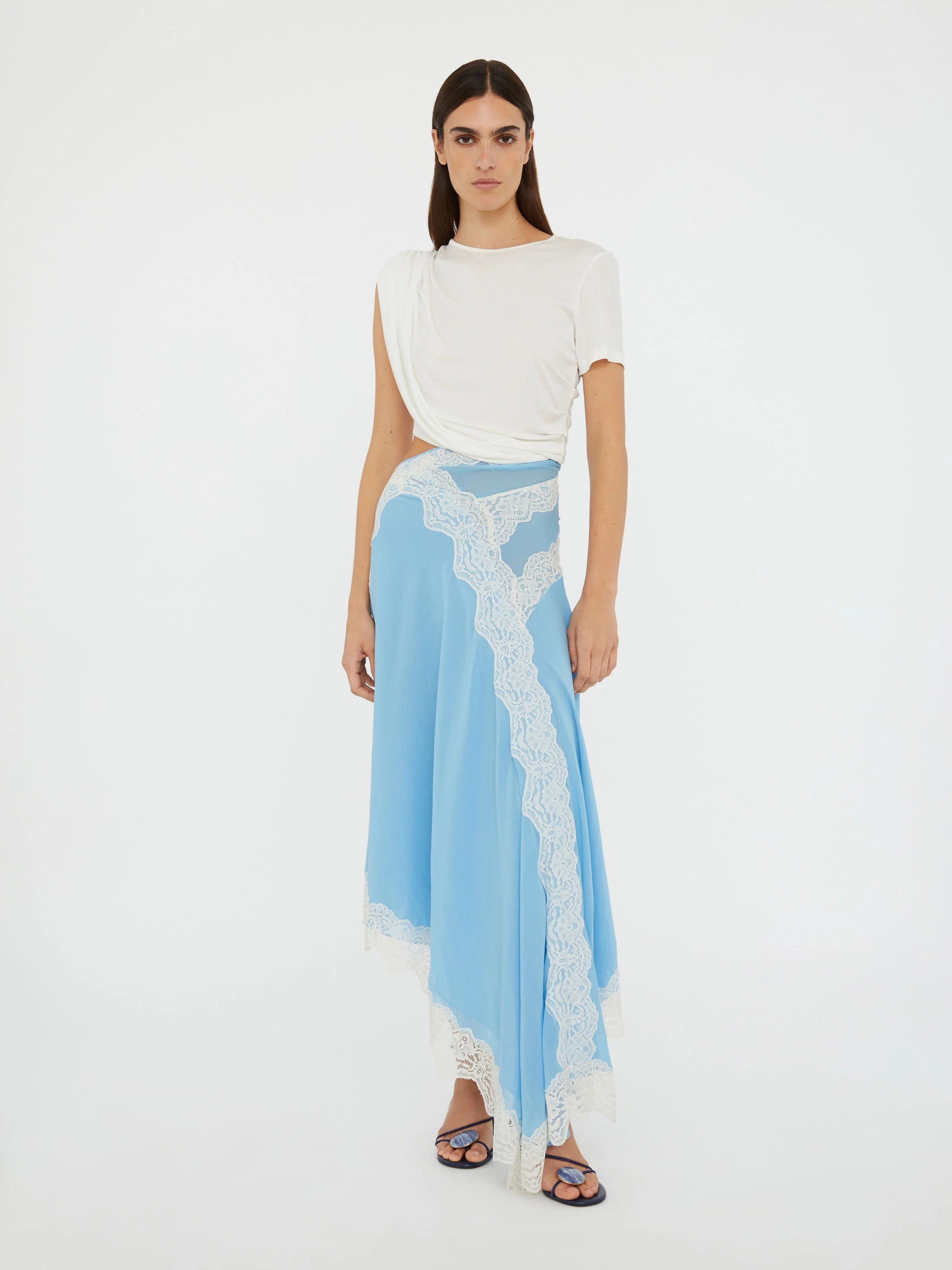 Alice | Midikleid mit gedrehtem Blusendetail