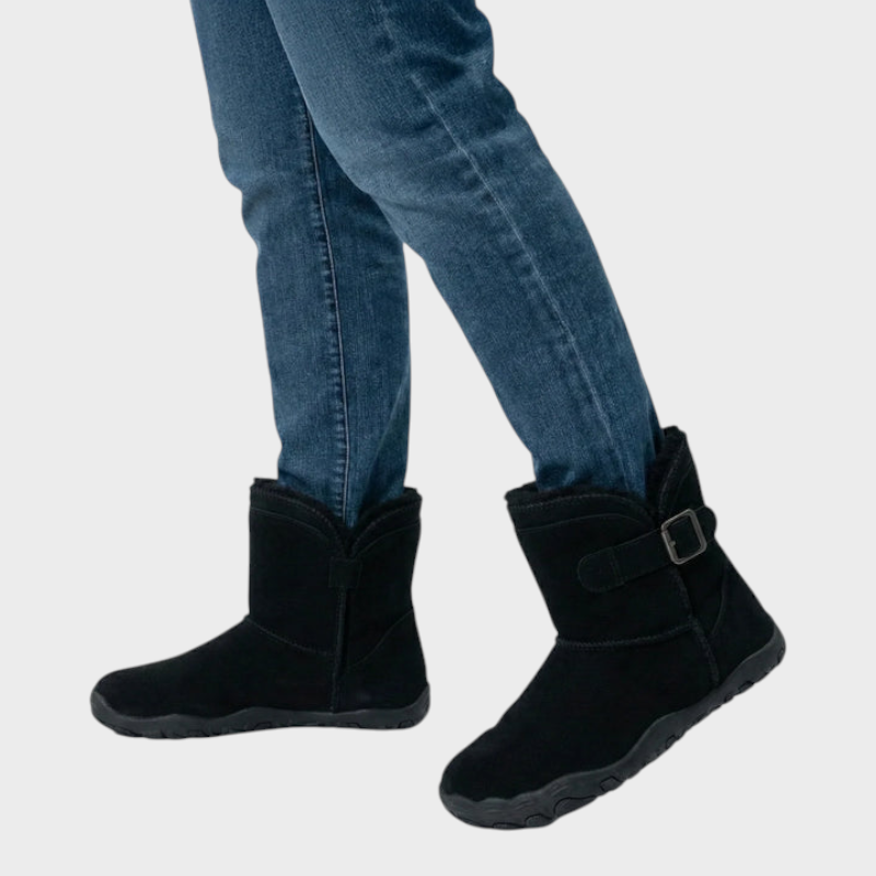 Damen-Ballerina-Schuhe Cozely mit Fellfutter – Ansicht 7