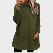 Willa – Bequemer Damenpullover mit Bauchabdeckung – Ansicht 7