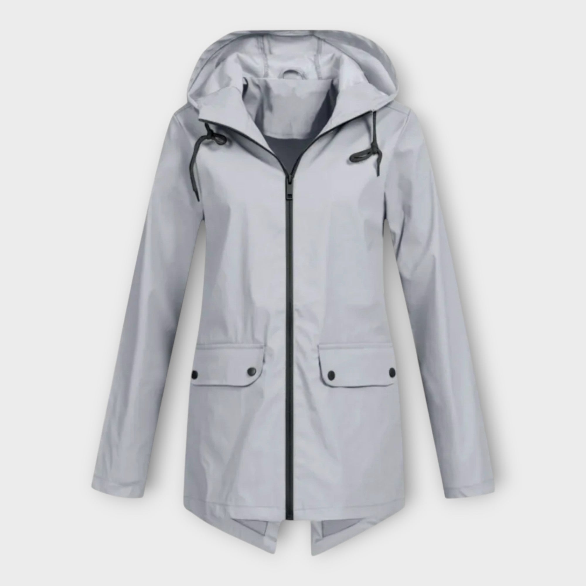 Stilvolle, wasserdichte Kapuzenjacke