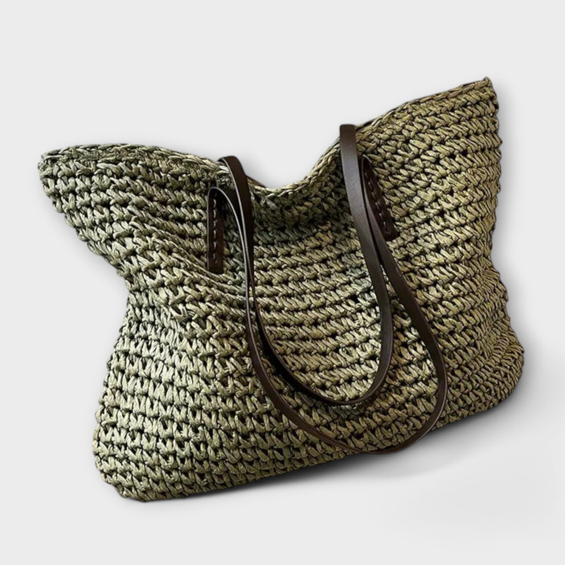 Rome – Gewebte Strohtasche für Damen – Ansicht 2