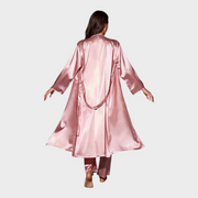 Damen-Nachtwäsche-Set Desilou aus Satin, dreiteilig – Ansicht 4