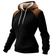 Damen-Rollkragenpullover mit kontrastierenden Schulterpartien – Ansicht 2