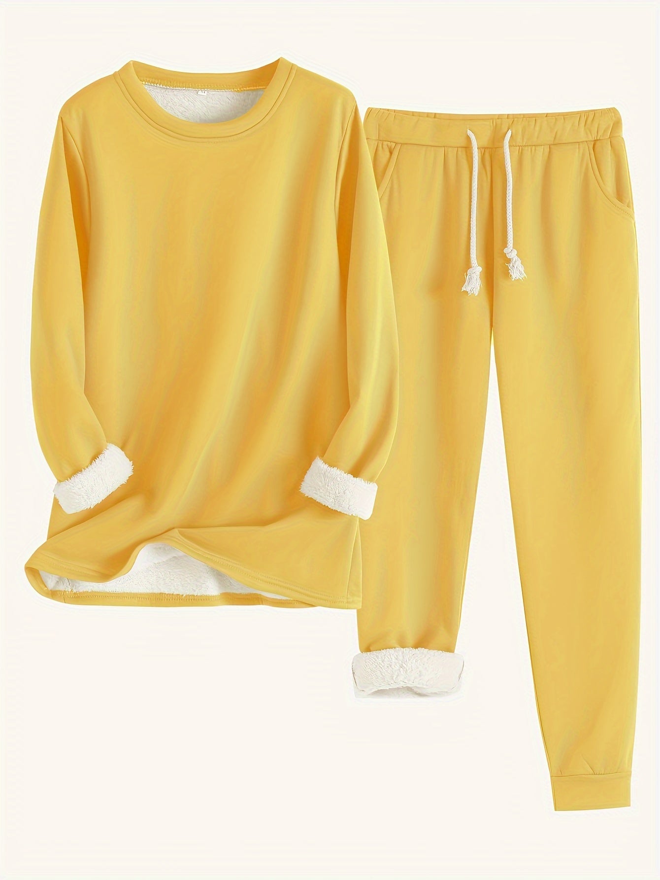 Noellee – Bequemes Damen-Lounge-Set mit Pullover und Jogginghose – Ansicht 6