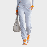 Dawn – Sportliches Damen-Set in Grau-Blau mit halbem Reißverschluss – Ansicht 5