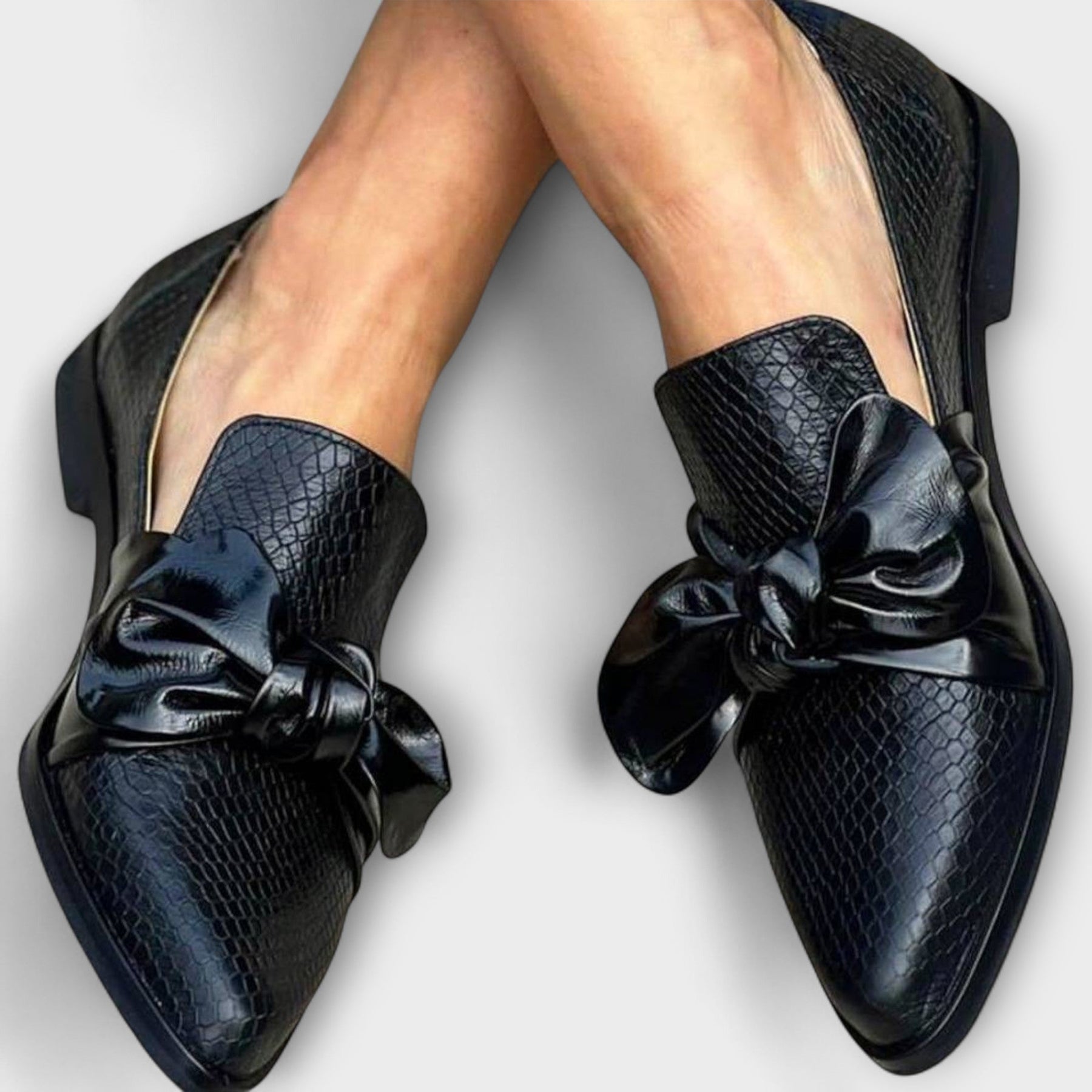 Damen-Loafer Claudia mit Schleifendetail