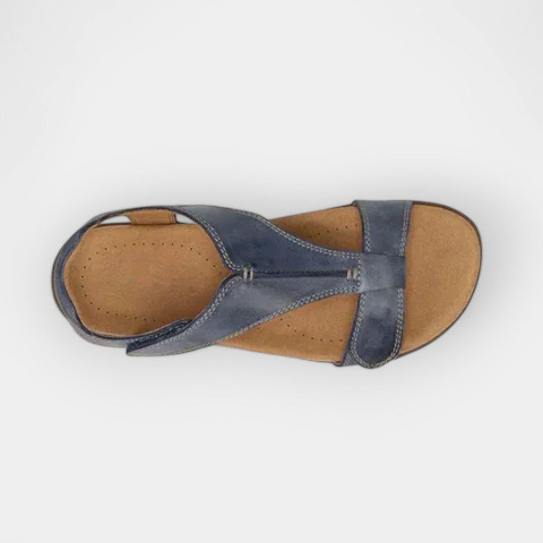 Damen-Ledersandalen mit ergonomischer Sohle – Ansicht 7