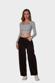 Freya – Cord-Ballonhose für Damen – Ansicht 2