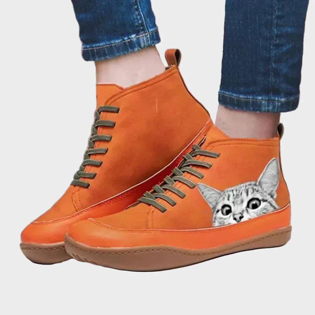 Damen-Stiefel Luna mit Katzen-Detail – Ansicht 7