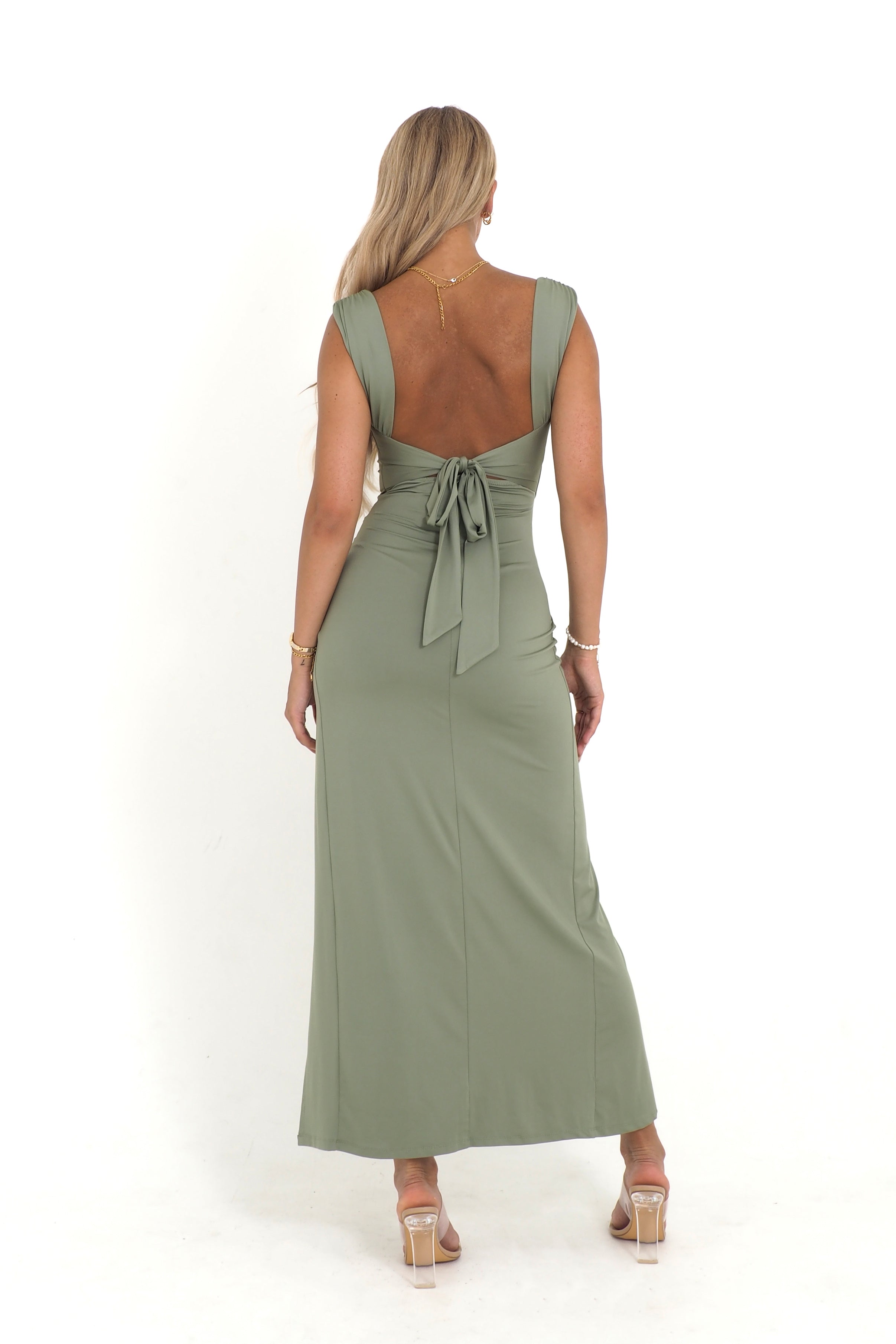 Reniva - Figurbetontes Maxikleid