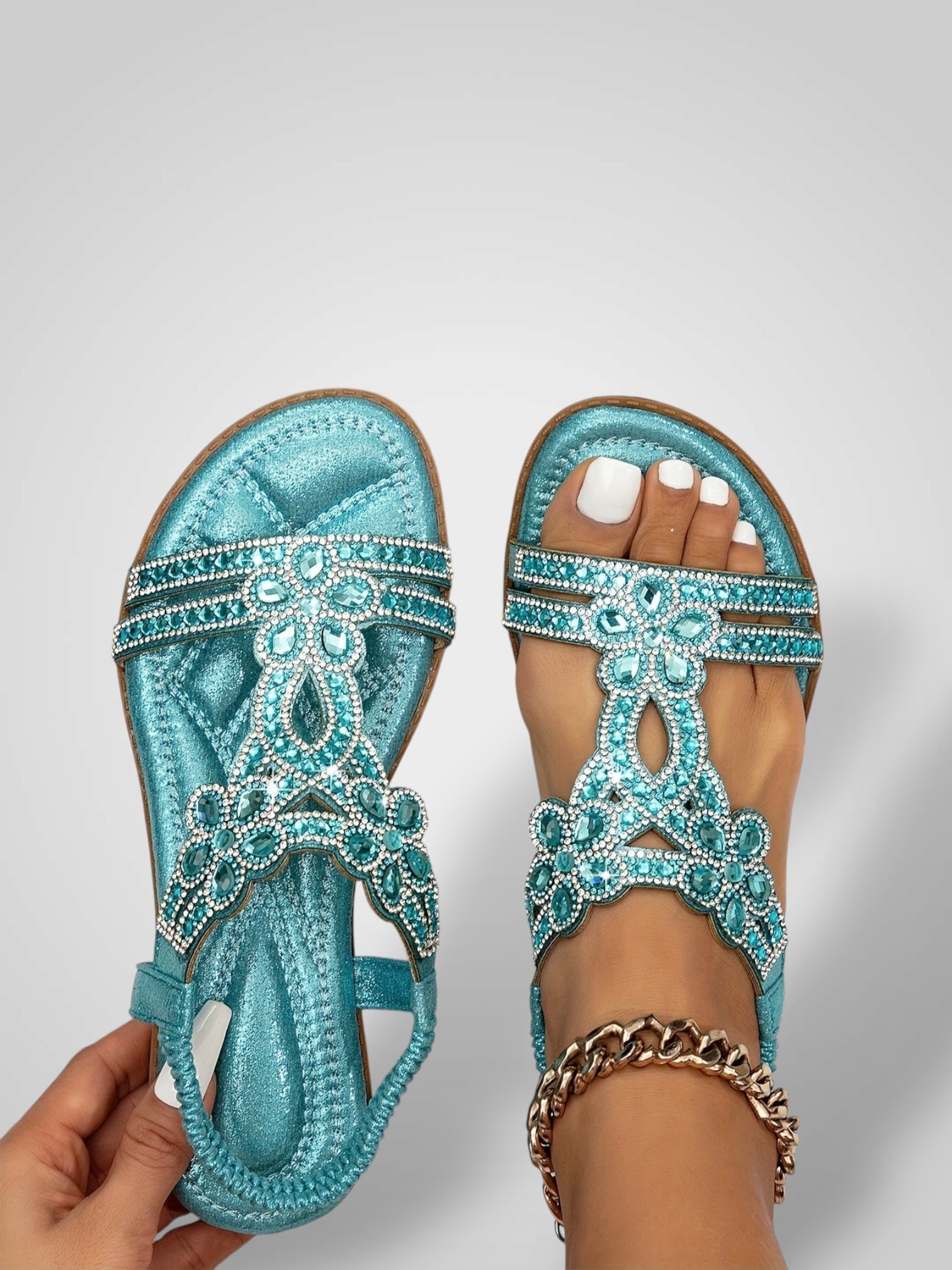 Samada – Orthopädische Boho-Sandalen für Damen – Ansicht 7