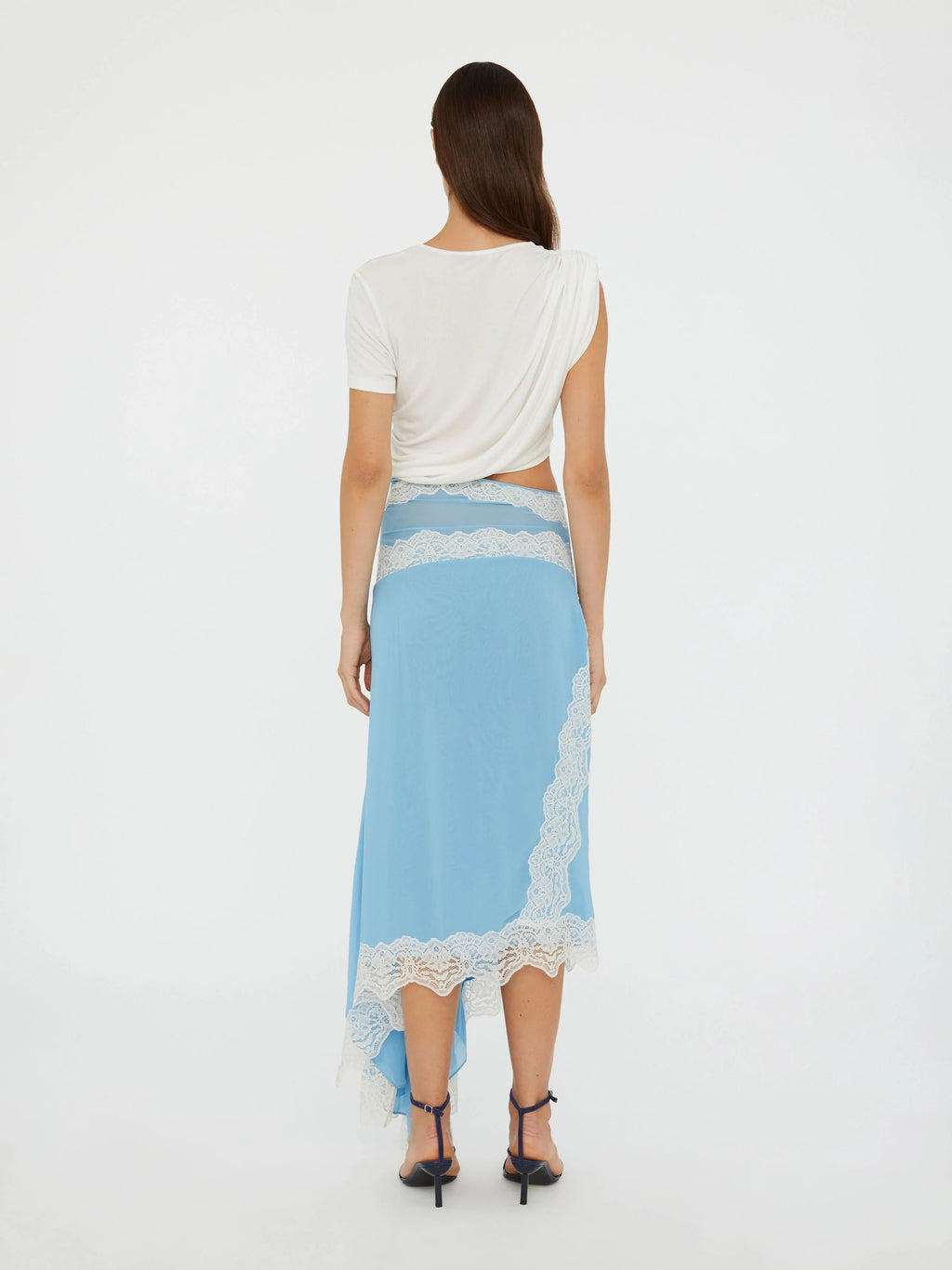 Alice | Midikleid mit gedrehtem Blusendetail