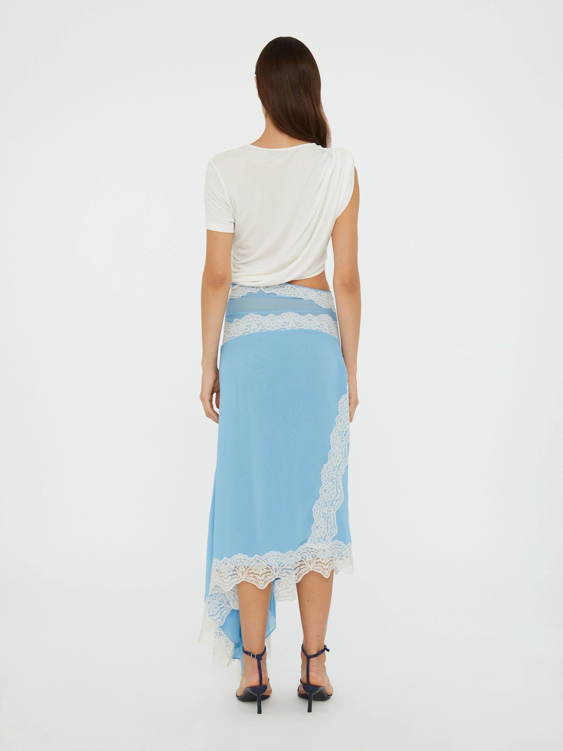 Alice – Midikleid für Damen mit gedrehtem Detail – Ansicht 9