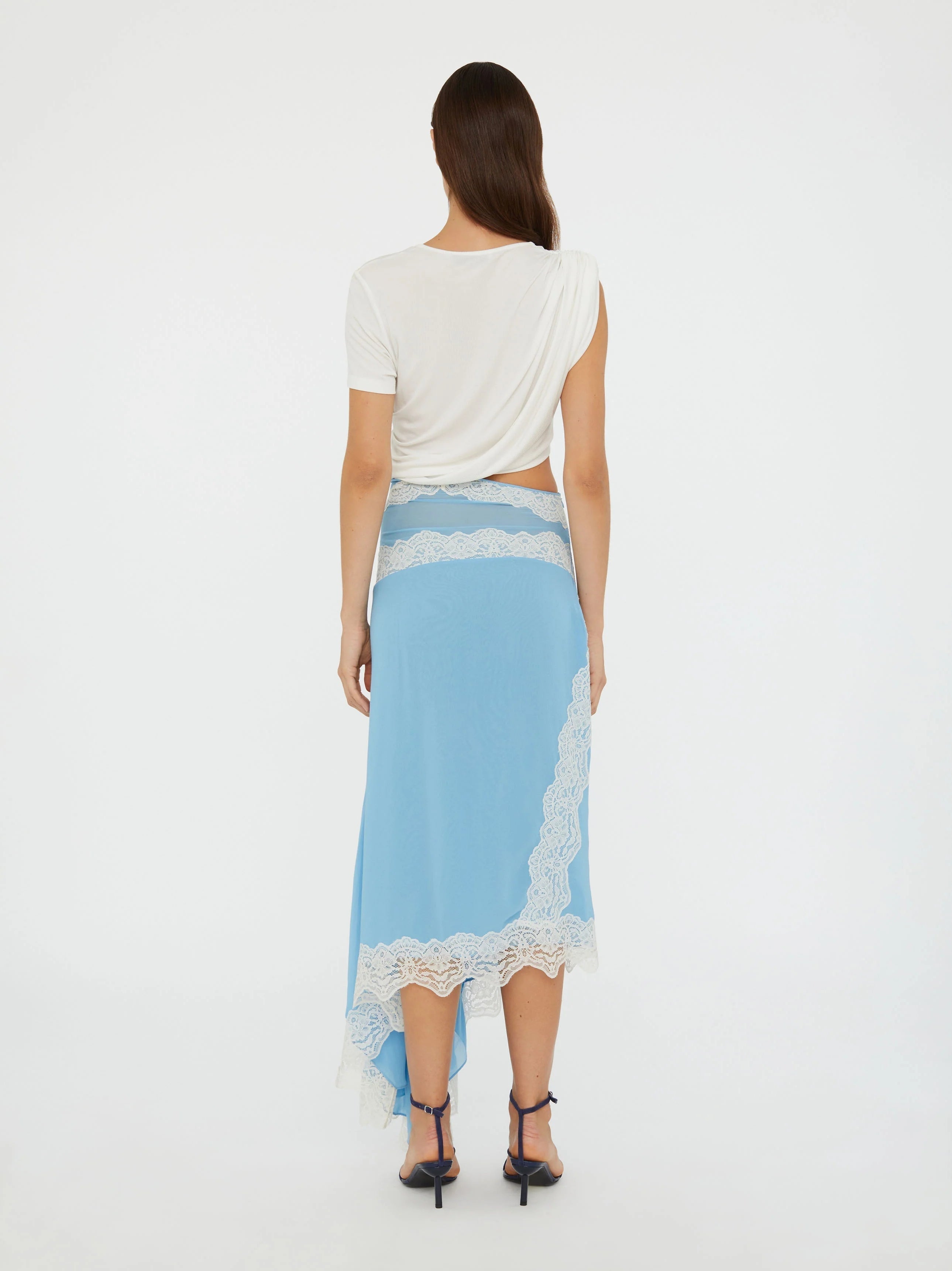 Alice | Midikleid mit gedrehtem Blusendetail