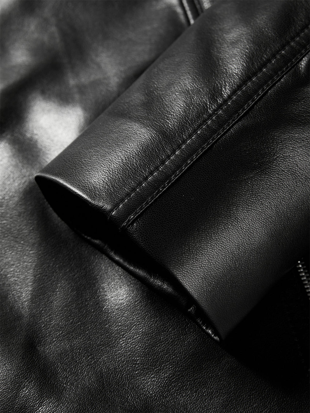 Iris | Kurze Motorradjacke aus PU