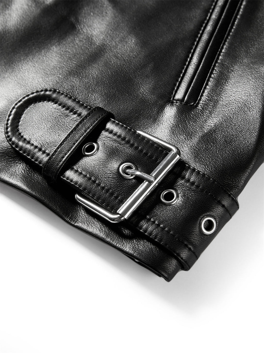 Iris | Kurze Motorradjacke aus PU