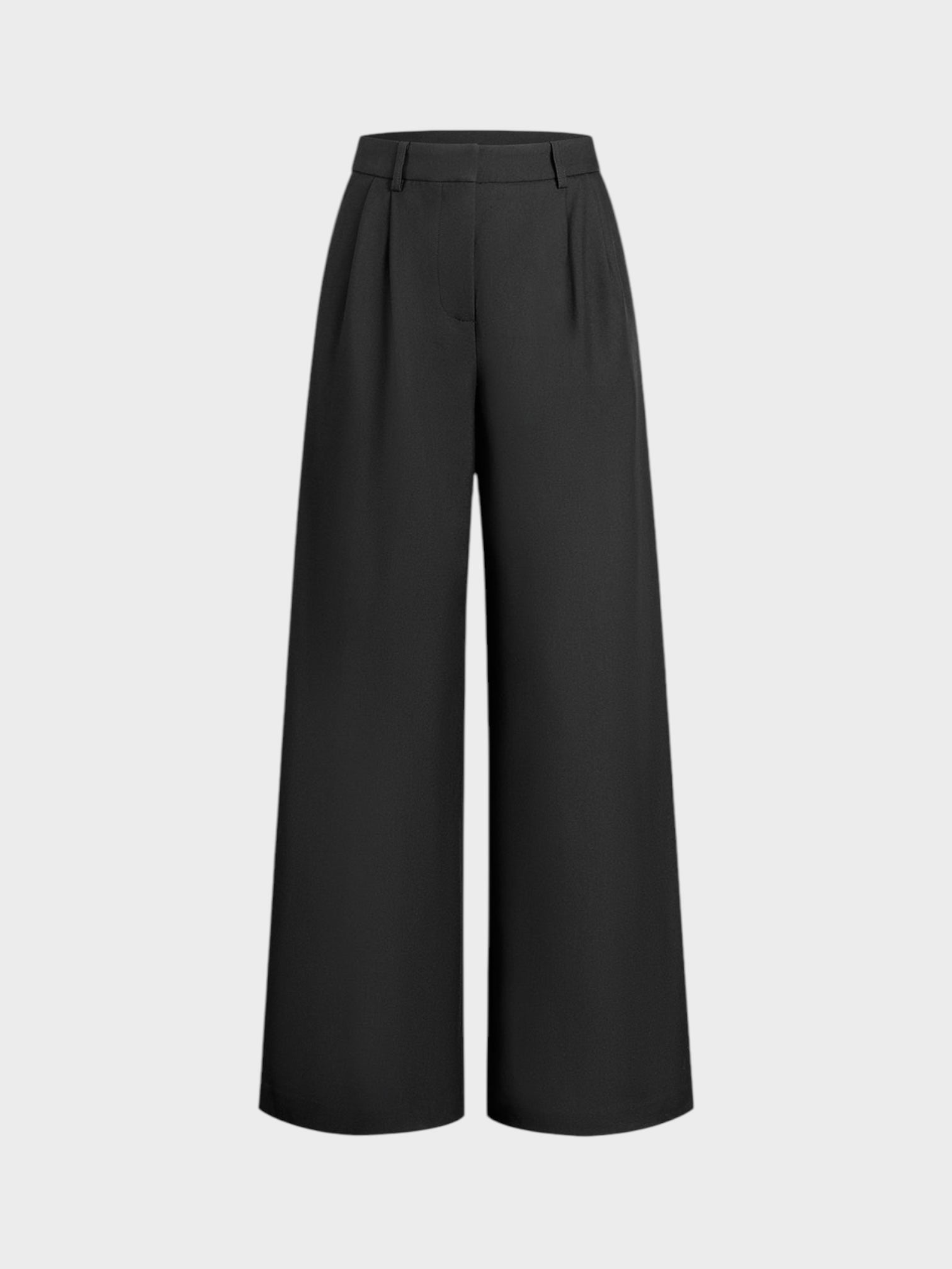 Iris – Weite einfarbige Hose für Damen – Ansicht 10