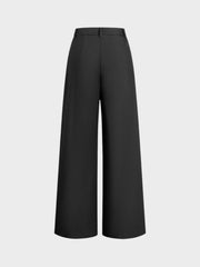 Iris – Weite einfarbige Hose für Damen – Ansicht 11