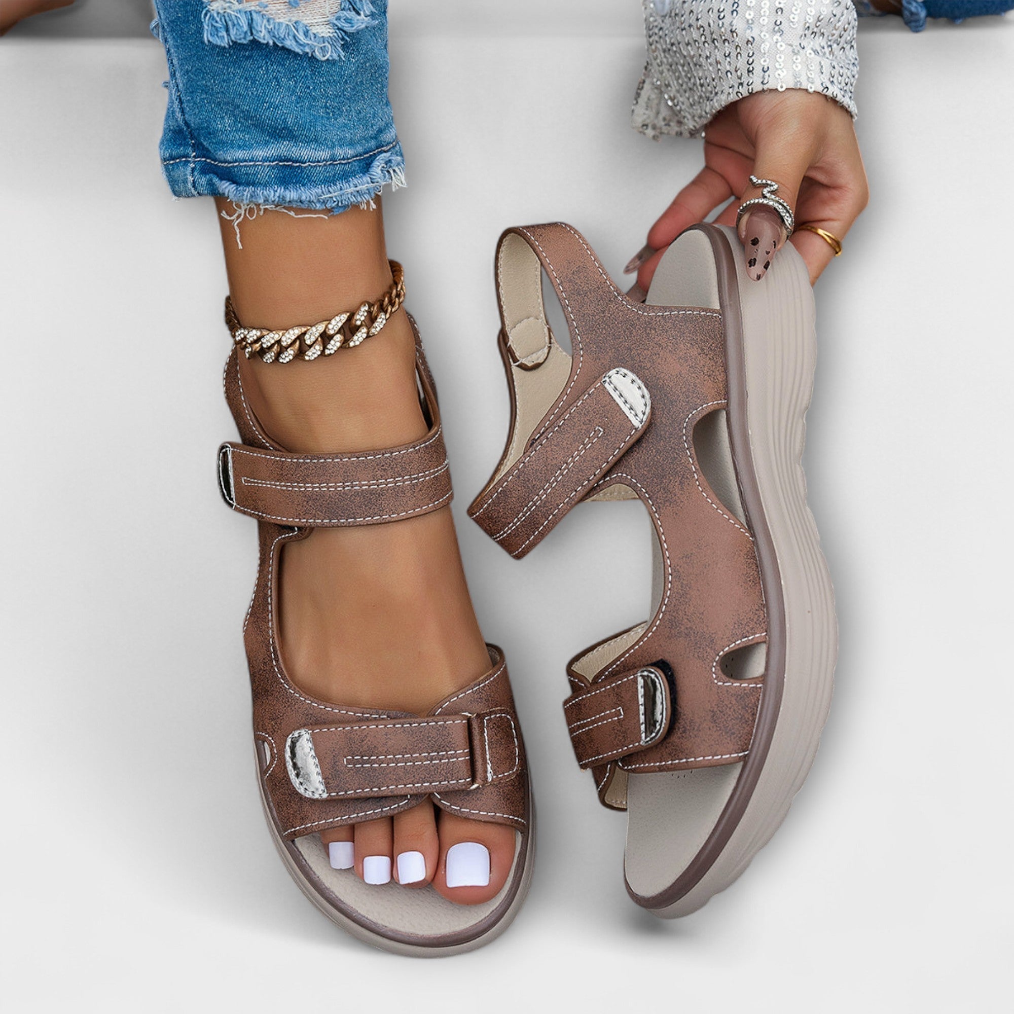 Airflow – Atmungsaktive Damensandalen für maximalen Komfort
