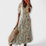 Anna – Boho-Maxi-Sommerkleid für Damen – Ansicht 5