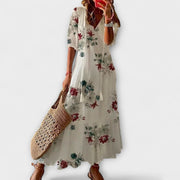 Anna – Boho-Maxi-Sommerkleid für Damen – Ansicht 6