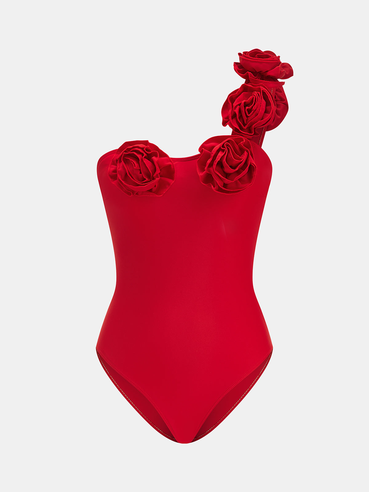 Damen-Badeanzug-Set mit Blumenmuster – Ansicht 2