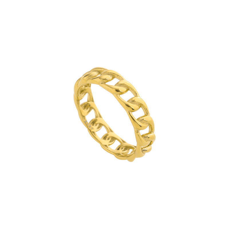 Ring mit Kette