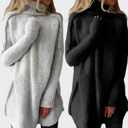 Amora – Strickpullover für Damen mit Rollkragen – Ansicht 3
