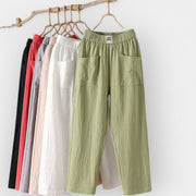 Bequeme Leinenhose für Damen – Ansicht 7