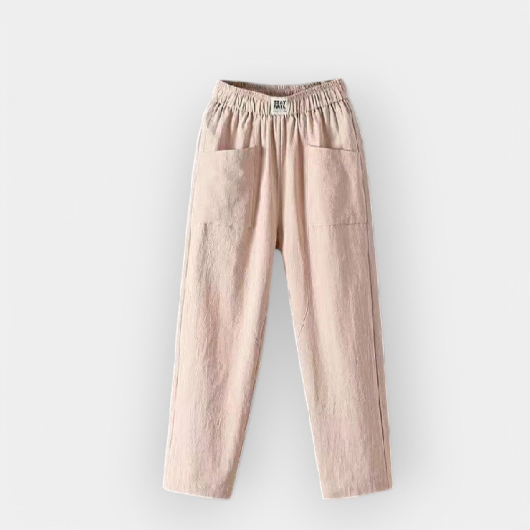 Bequeme Leinenhose für Damen – Ansicht 2