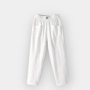 Bequeme Leinenhose für Damen – Ansicht 5