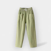 Bequeme Leinenhose für Damen