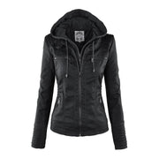 Elegante Damen-Lederjacke – Ansicht 2