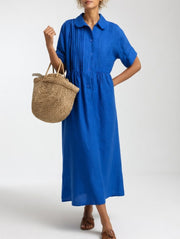 Christel | Luftiges Sommer-Hemdblusenkleid