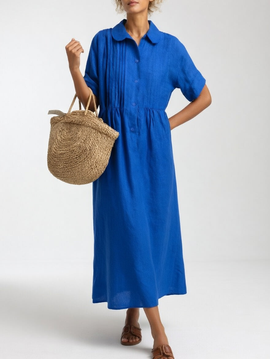 Christel | Luftiges Sommer-Hemdblusenkleid