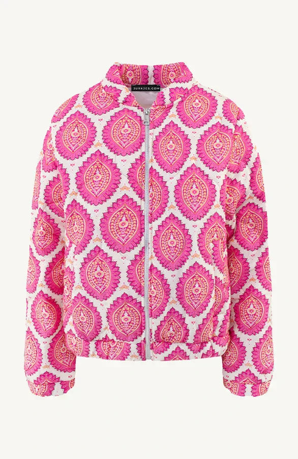 Isla – Lässige Boho-Bomberjacke für Damen – Ansicht 8