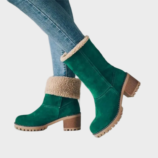 Wadenhohe Damen-Wollstiefel Era – Ansicht 14