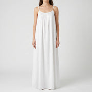 Breezea - Bodenlanges Sommerkleid Mit Tiefem Rückenausschnitt