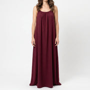 Breezea - Bodenlanges Sommerkleid Mit Tiefem Rückenausschnitt