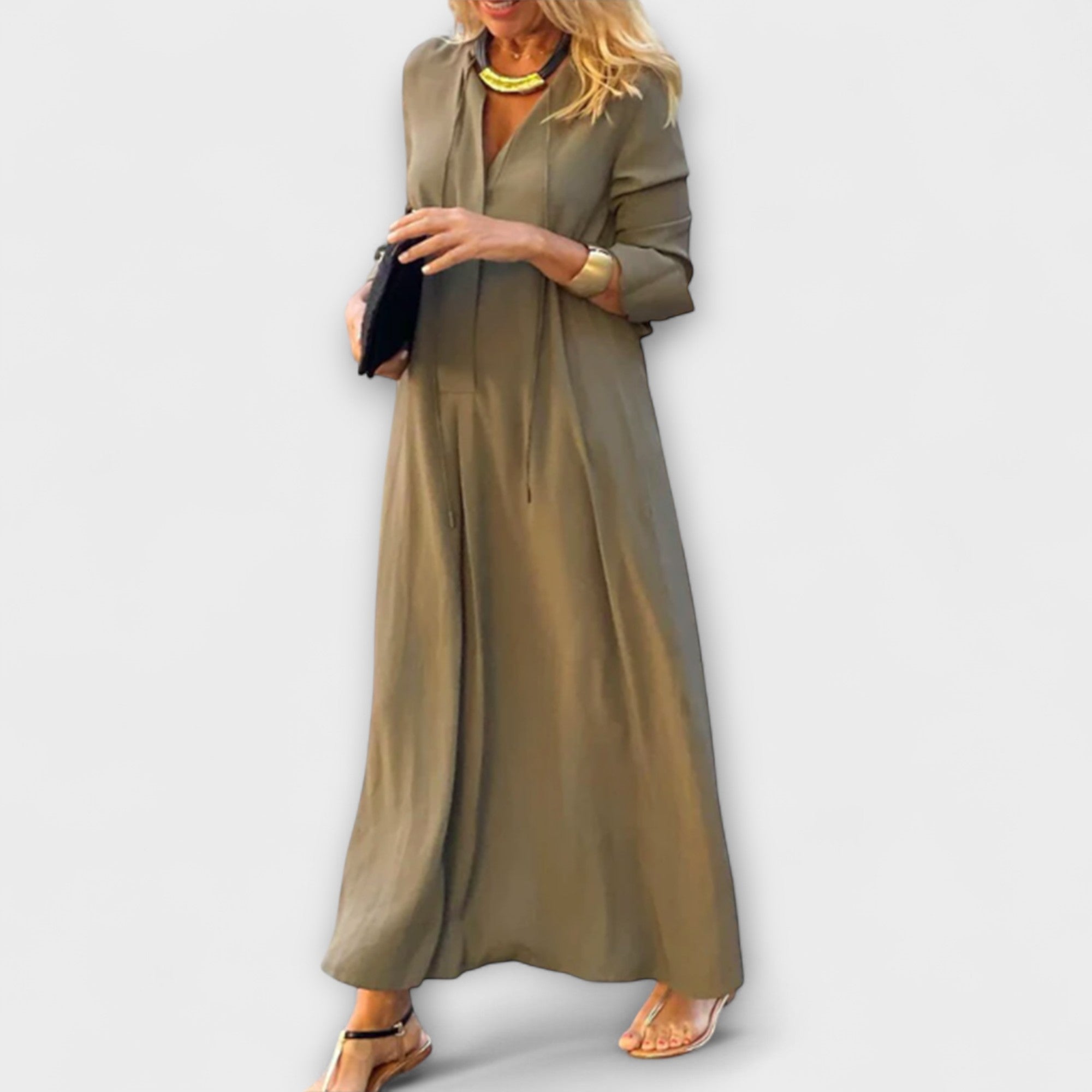 Hannelore — Bequemes Maxikleid