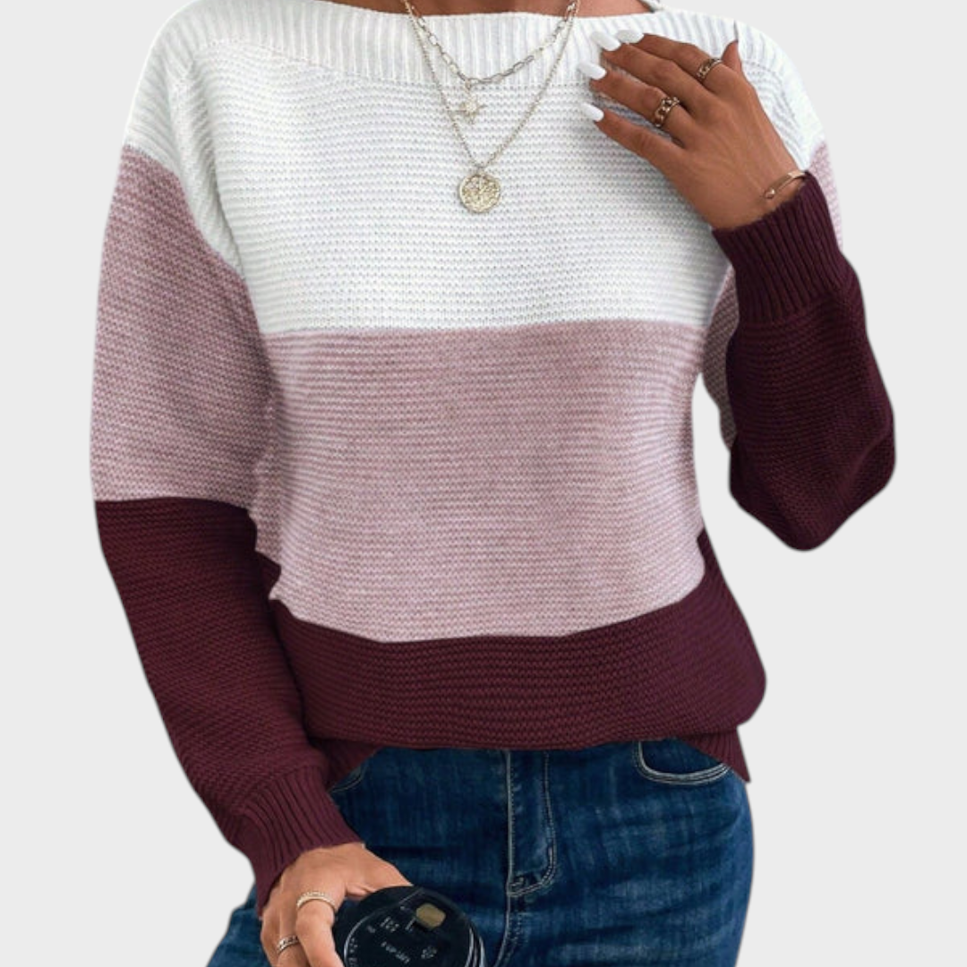 Fenella – Ombré-Stricktop für Damen – Ansicht 7
