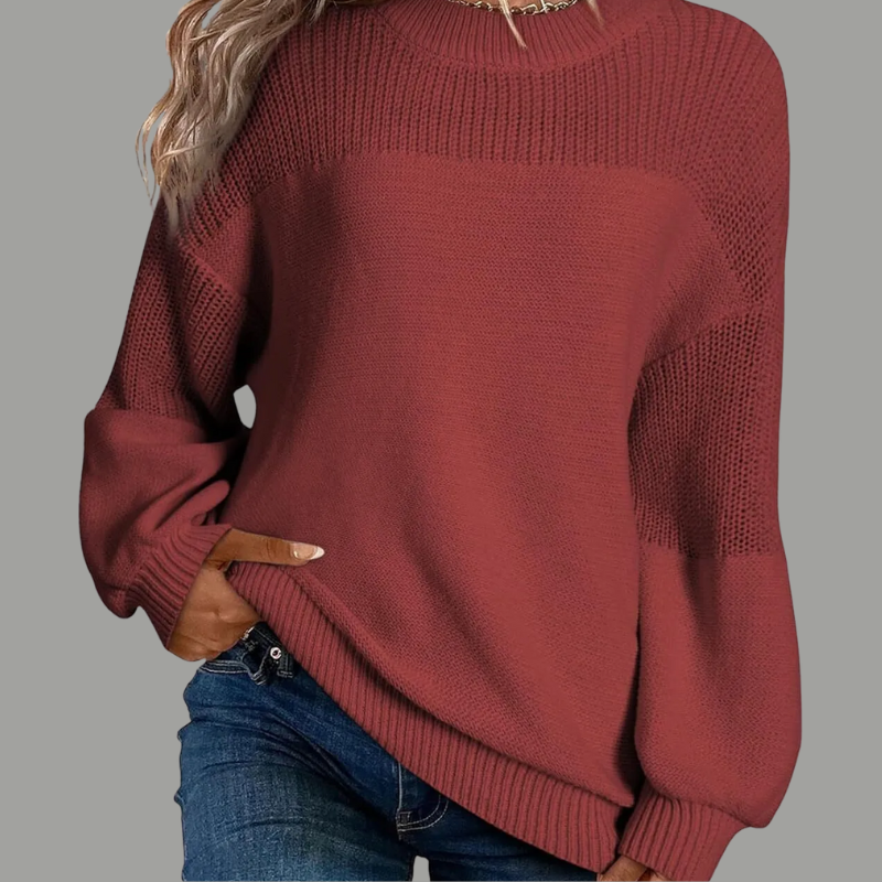 Cecilia – Strickpullover für Damen in lockerer Passform – Ansicht 2