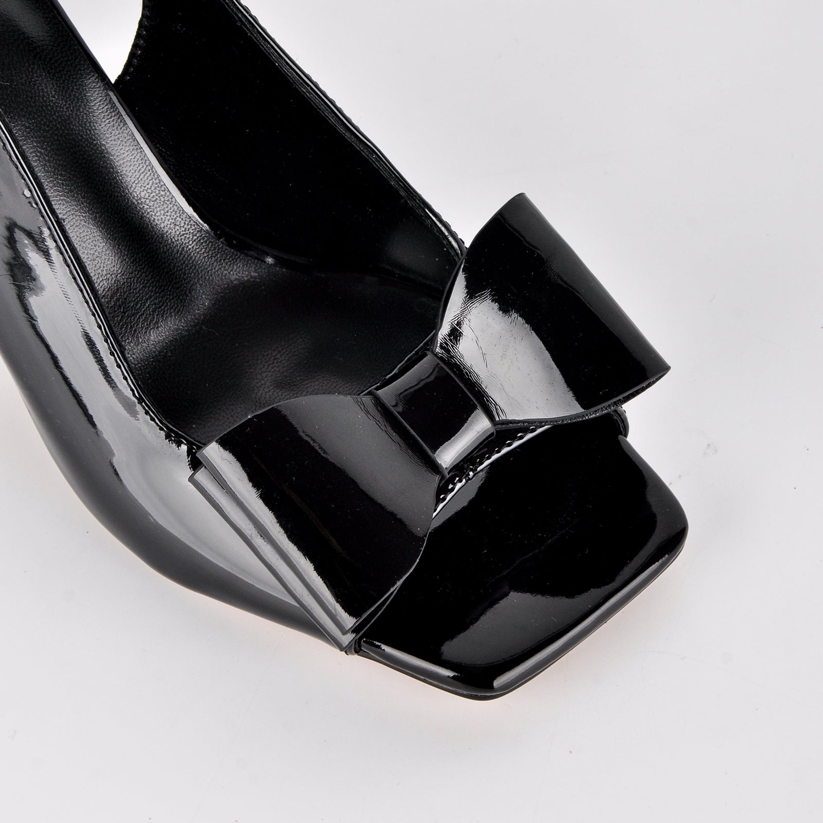 Tahlia – Slingback-Sandalen für Damen mit Blockabsatz und Schleife – Ansicht 3