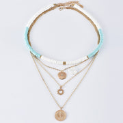 Elegantes Halsketten-Set mit Ketten – Ansicht 2