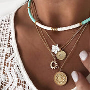 Elegantes Halsketten-Set mit Ketten
