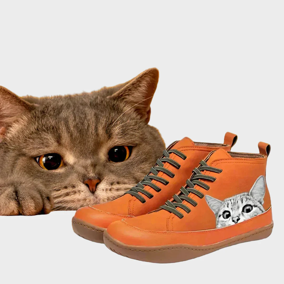Damen-Stiefel Luna mit Katzen-Detail – Ansicht 6