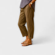 Leichte Sommerhose Julienne für Damen – Ansicht 2