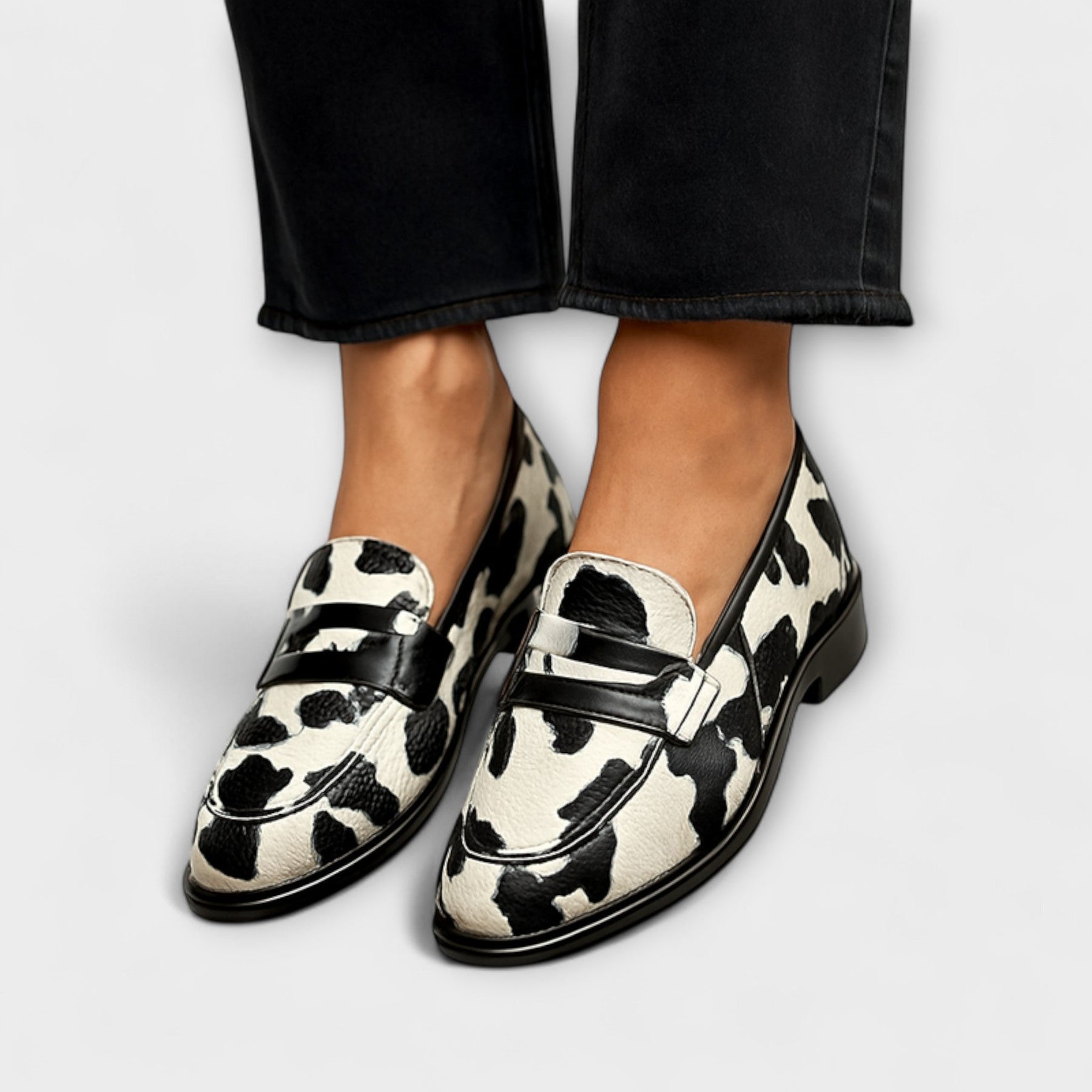 Damen-Slipper Victoria mit Print