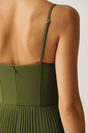Olivia – Damenkleid mit Herzausschnitt und offenem Rücken – Ansicht 5